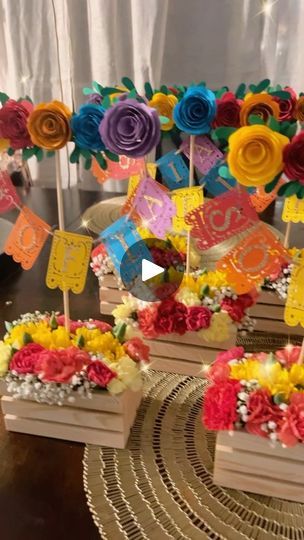 111K views · 9.9K reactions |  | Alejandrina Valverde | Global Genius · Happy Birthday Mariachi Diy Fiesta Party Decorations, Mexican Centerpiece Ideas, Fiesta Party Centerpieces, Mexican Centerpiece, Fiesta Birthday Party, Fiesta Birthday, Fiesta Party, Party Centerpieces, 1st Birthday