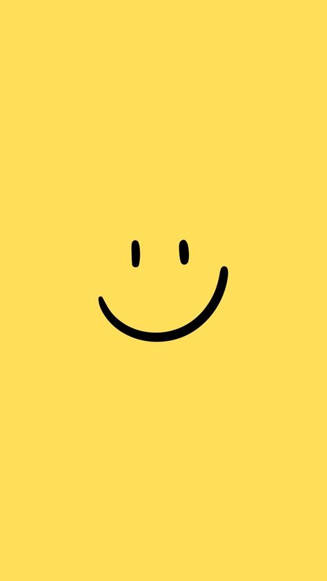 Yellow Aesthetic Smiley Face, Yellow Smiley Face Wallpaper, Caritas Aesthetic, Smiley Face Wallpaper, Yellow Quotes, Yellow Aesthetic Pastel, Face Wallpaper, Yellow Cloud, Happy Smiley Face