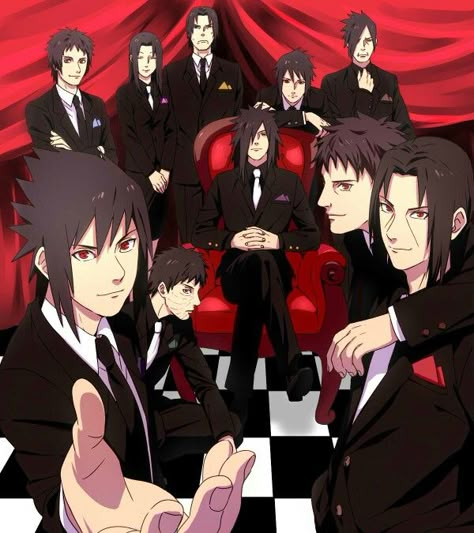 Uchiha Clan, suits, Sasuke, Itachi, Shisui, Izuna, Obito, Madara, Fugaku, Mikoto; Naruto Naruto Mignon, Naruto Clans, Izuna Uchiha, Photo Naruto, Sasuke And Itachi, Naruto Boys, Sasuke Sakura, Kushina Uzumaki, Naruto Sasuke Sakura