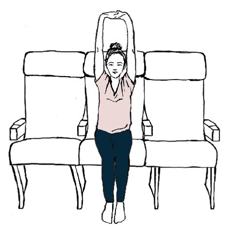 Stay calm and comfortable on your long-haul flight with help from our friends at Mindfresh. We know plane rides can be daunting and uncomfortable. See our how to guide for yoga on your next flight: Airplane Yoga, Flight Tips, Yoga Blog, Yoga Ideas, Fear Of Flying, Posture Exercises, Long Flight, Yoga Sequence, Long Haul Flight