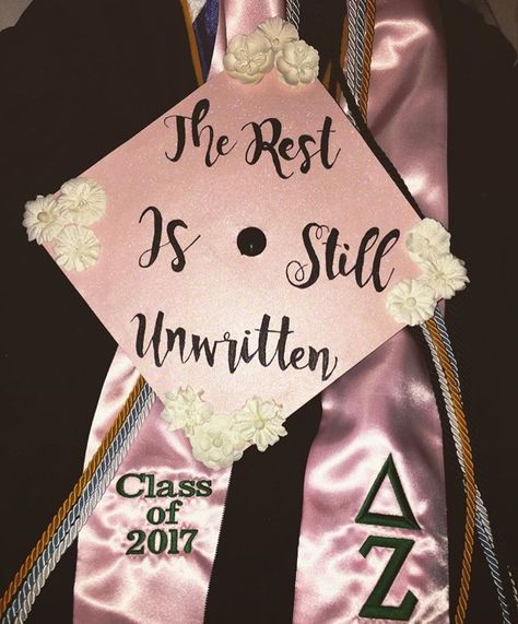 Unwritten Grad Cap Unwritten Graduation Cap, Unwritten Grad Cap, Grad Cap High School, Cap Decoration Graduation, High School Graduation Cap, Grad Caps, Cap Decoration, Cap Ideas, Speech Activities