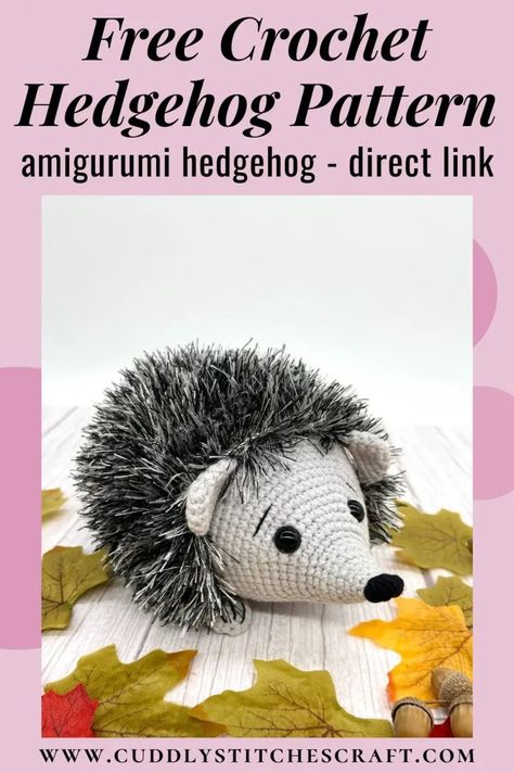 Crochet Hedgehog Pattern, Amigurumi Hedgehog, Hedgehog Pattern, Pattern Free Amigurumi, Crochet Giraffe Pattern, Crochet Unicorn Pattern, Crochet Hedgehog, Crochet Sheep, Crochet Lovey