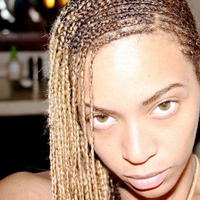 35 #Shocking Pictures of Hot #Celebrities without Makeup ... → #Beauty [ more at http://beauty.allwomenstalk.com ]  #Eye #Makeup #Lima #Ugly #Betty Beyonce Braids, Beyonce 2013, Lemonade Braids Hairstyles, Celebs Without Makeup, Bee Beyonce, Blue Ivy Carter, King B, Blonde Braids, Beyonce Queen