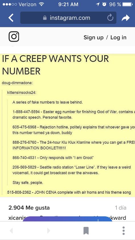 Im seriously going to use these if im asked for mt numner from a creep or a person i dont like Funny Phone Numbers, Fake Number, Funny Numbers, Off The Mark, Phone Humor, Survival Skills Life Hacks, Survival Life Hacks, Survival Life, Teen Life Hacks