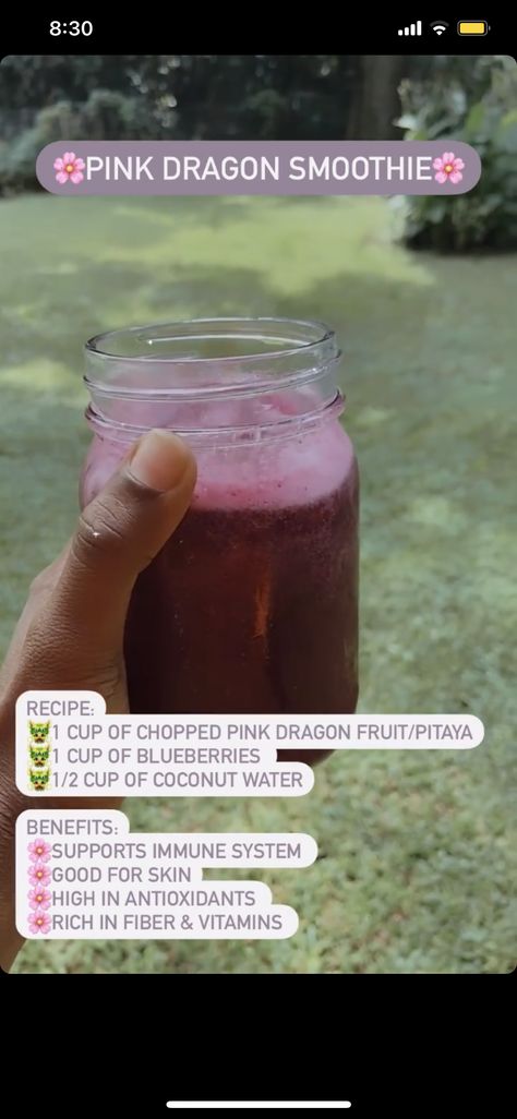 White Dragon Fruit, Dragon Fruit Benefits, Dragon Fruit Pitaya, Pink Dragon Fruit, Coconut Water Benefits, Blueberry Smoothie, Fruit Benefits, Blueberries Smoothie, Pink Dragon