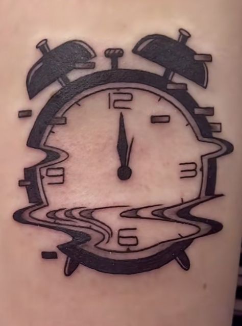 Midnights Taylor Swift Tattoo Ideas, Taylor Swift Tattoo Ideas Midnights, Alarm Clock Tattoo, Mirrorball Tattoos Taylor Swift, Midnight Tattoo, Midnights Tattoos, Taylor Swift Tattoo Ideas Mirrorball, Simple Clock Tattoo, Glitch Taylor Swift