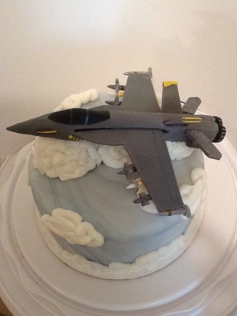 Airplane Cake | Airplane Cake Fighter Jet Cake, Cake With Oreos, Helicopter Cake, Planes Birthday Cake, Airplane Birthday Cakes, Military Cake, Airplane Cake, Planes Birthday, Planes Party