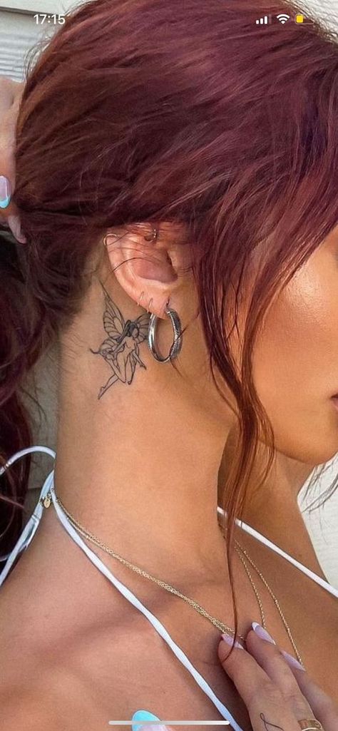 Under Eye Tattoo, Face Tattoos For Women, Behind Ear Tattoos, Side Neck Tattoo, Scorpio Tattoo, Neck Tattoos Women, Beautiful Flower Tattoos, Spine Tattoos For Women, Neck Tattoos