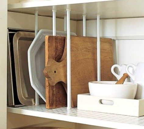 Organize your home just a little bit better with these awesome tension rod ideas! Get inspired. #diy #homedecor #diyhomedecor #tensionrod #organizing #upcycling Camper Storage Ideas Travel Trailers, Rv Storage Solutions, Travel Trailer Organization, Rv Storage Ideas, Trailer Organization, Kitchen Storage Hacks, Decor Makeover, Camper Organization, Diy Fountain