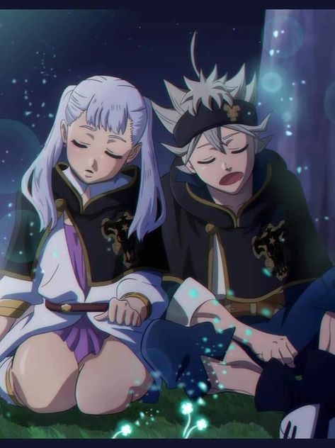 Black Clover Hd Wallpaper, Asta And Noelle, Asta Noelle, Black Skulls Wallpaper, Romantic Series, Anime For Life, Black Clover Manga, Funny Scenes, Black Clover Anime