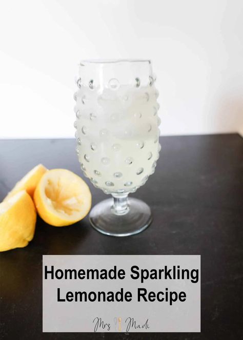 Pin this recipe for later and make the most delicious Sparkling Lemonade at home! 

This is an easy sparkling lemonade recipe. Using simple syrup, sparkling water or club soda and fresh lemon juice. Sparkling Lemonade Recipe, How To Make Lemonade, Sparkling Lemonade, Lemonade Recipe, Soda Stream, Lemonade Recipes, Club Soda, Refreshing Cocktails, Lemon Water