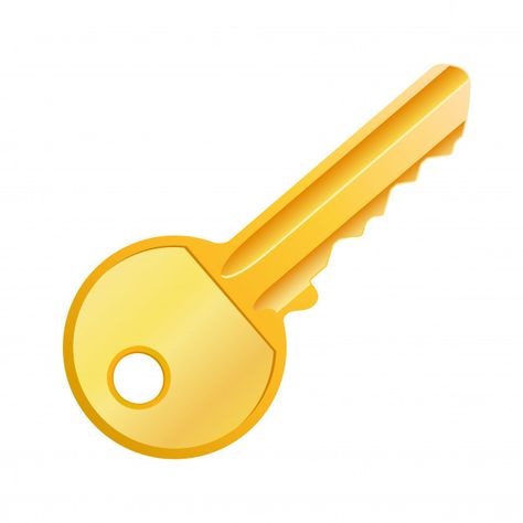 Vector illustration of golden key isolat... | Premium Vector #Freepik #vector #gold #house #home #graphic Key Pictures Image, Key Illustration Graphic Design, King Images, Key Graphic, Key Illustration, Lion King Images, Gold House, Jaali Design, Construction Theme Party