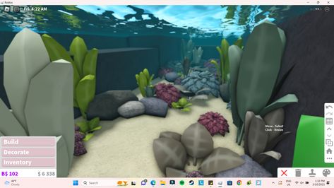 Bloxburg Patio, Mermaid Cave, Bloxburg Beach House, Cottage House Interior, Bloxburg Builds, Free House Design, House Decorating Ideas Apartments, Bloxburg Decals, Bloxburg Ideas