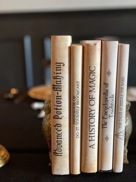 We love this fun Harry Potter themed rehearsal dinner! Themed Rehearsal Dinner, Rehearsal Dinner, Rehearsal Dinners, Taper Candle, Bookends, Love This, Harry Potter, Candles