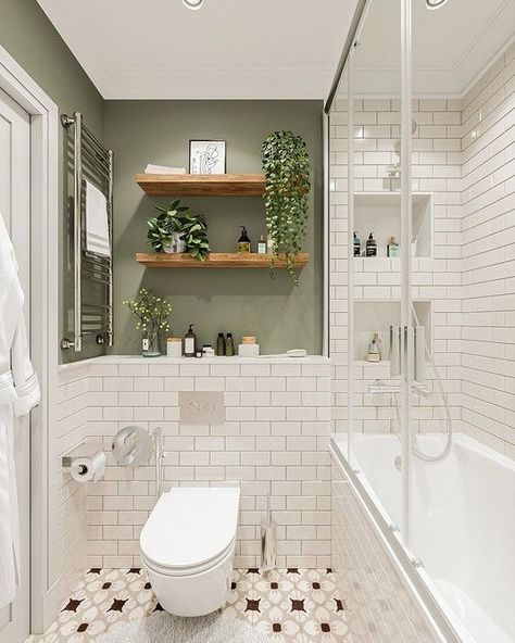 [PaidLink] 36 Bathroom Organization Ideas Advice To Check Out This Fall #bathroomorganizationideas Toilet Room Decor, Small Bathroom Interior, Aesthetic Bathroom, Bathroom Color, Bathroom Inspiration Decor, Small Bathroom Design, Green Bathroom, Small Bathroom Decor, Bathroom Colors