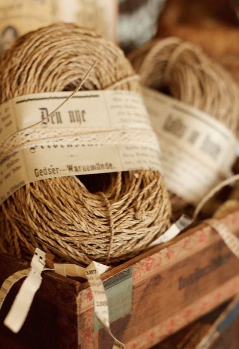 Rustic twine Yarn Ribbon And Thread, Cabin Cottage, Brown Paper Packages, Shades Of Brown, Craft Supply, Brown Paper, Bits And Bobs, Neutral Tones, Natural Texture