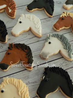 Derby Cookies, Western Cookies, Horse Theme Birthday Party, Horse Birthday Cake, Horse Cookies, Decorative Cookies, Horse Birthday Parties, Ideas Cumpleaños, Cookies Ideas