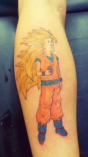 Dragon Ball Z Tattoos, Illusion Tattoo, Dbz Tattoo, Mangas Tattoo, Gamer Tattoos, Optical Illusion Tattoo, Tattoos Infinity, Z Tattoo, Tattoos Mandala