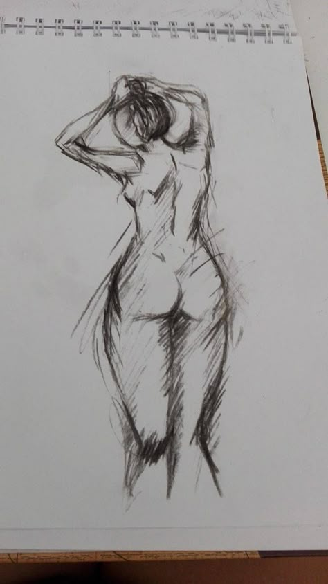 Nude Artwork, Human Anatomy Art, Indie Art, Charcoal Art, Art Drawings Sketches Creative, Human Art, Drawing Skills, Anatomy Art, Book Art Drawings