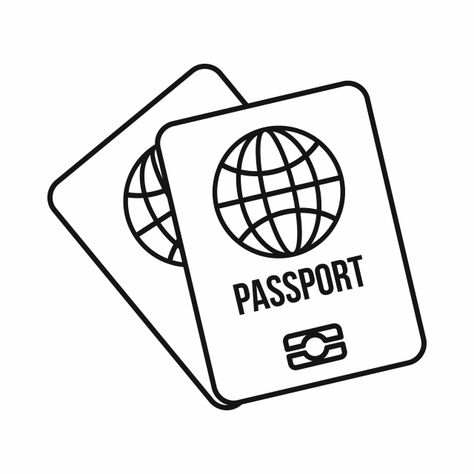 Passport Drawing, Flight Boarding, Sport Drawing, Sports Drawing, Travel Vector, Sports Drawings, Globe Vector, Vector Patterns Design, Friends Illustration