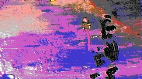 New trending GIF on Giphy Experimental Animation, Walking Animation, Abstract Animation, Montage Video, Alien Planet, Van Gogh Art, Gif Animation, Glitch Art, Beautiful Gif