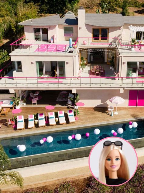 Barbie Malibu Dream House Airbnb, Barbie Airbnb, Barbie Malibu Dream House, Barbie Malibu, Barbie Dreamhouse, Barbie Ideas, Pink Cocktails, Malibu Barbie, Epic Photos