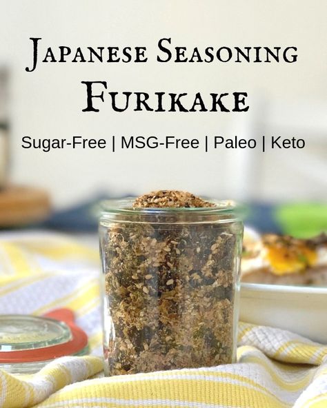 Onigiri Seasoning, Diy Furikake Seasoning, Umami Seasoning Recipes, Furikake Seasoning Recipe, Furikake Recipe, Japanese Seasoning, Japanese Spices, Rice Seasoning, Modern Cooking