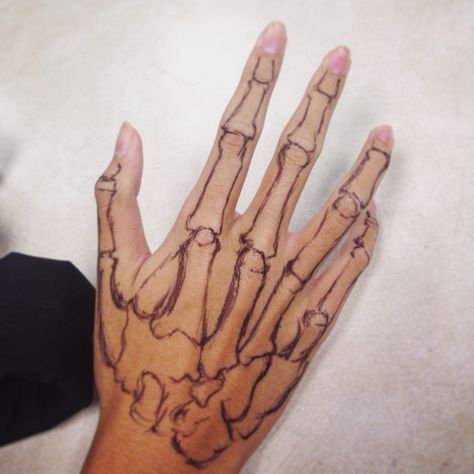 Hand Bones Drawing On Hand, Hand Bones Drawing Tattoo Ideas, Hand Tattoos Easy To Draw, Skeleton Tattoo On Hand, Skeleton Finger Tattoo, Skeleton Hands Drawing On Hand, Skeleton Hand Drawing Tutorial, Draw A Skeleton, Skeleton Hands Drawing