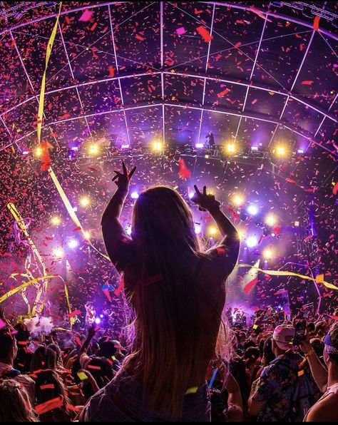 Edm Festival Aesthetic, Rave Party Aesthetic, Rave Photography, Dinner For A Crowd, Music Festival Aesthetic, Trance Dance, Edm Concert, Rave Aesthetic, Concert Crowd