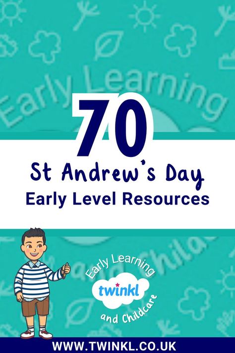 70 St Andrew's Day Early Level Resources Scotland Activities For Kids, St Andrews Day, Saint Andrew, Saint Andrews, Primary Resources, Edinburgh Castle, St Andrews, Famous Landmarks, Patron Saints