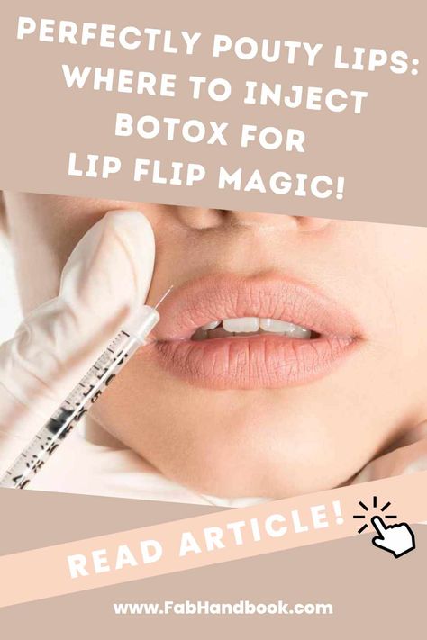 Want the secret to that coveted celebrity pout? It's all in the Botox placement. Here's exactly where to inject Botox for the perfect lip flip. Lip Filler Injection Sites, Botox Lip Flip Units, Botox Injection Points, Lip Botox Natural, How To Make Botox Last Longer, Botox Lips Before And After, Lip Flip Results, Dysport Injection Sites, Botox Placement Chart