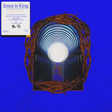 alternate cover for kanye west - jesus is king  contact gvminiart@gmail.com Jesus Is King Kanye, Film Graphics, Jesus Is King, Retro Graphics, Hip Hop Art, Album Cover Design, Jesus Is, Free Prints, Album Art