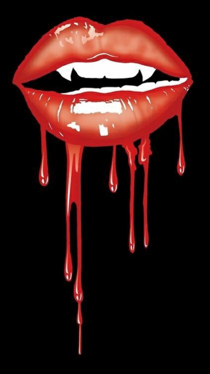 Lip Print Tattoos, Equality Tattoos, Arte Aries, Pop Art Lips, Lips Painting, Lip Logo, Vampire Lips, Dripping Lips, Lip Wallpaper