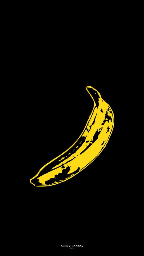 iphonephonelifedesignwallpapercoloriOSduckAndyWarholbanana Best Black Wallpaper, Andy Warhol Artwork, Andy Warhol Banana, Banana Wallpaper, The Velvet Underground & Nico, Android Wallpaper Black, Andy Warhol Art, Warhol Art, Banana Art