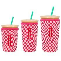 Dunkin Coffee, Pink Checkerboard, Coffee Holder, Drinks Coffee, Coffee Sleeve, Iced Coffee Cup, Food To Go, Cup Coffee, Dry Hands