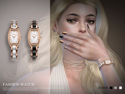 Ts4 Watch Cc, Ts4 Accessories, Sims Accessories, Female Sims, Sims 4 Piercings, Pelo Sims, Sims 4 Body Mods, Sims 4 Expansions, Sims Ideas