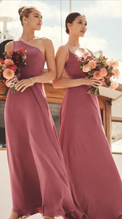 davidsbridal.com color chianti Sweet Heart Neckline Bridesmaid Dress, Dusty Rose Dresses Long, Maid Of Honor Dress Dusty Rose, Dusty Pink Bridesmaid Dresses Rose, Rose Colored Dresses, Rose Colored Bridesmaids Dresses, Rose Wood Bridesmaid Dresses, Bridesmaid Dresses Mauve Dusty Rose, Bride Maids Dresses 2022