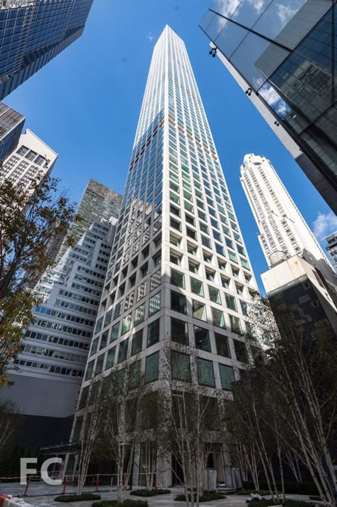 432 Park Avenue Nyc, Entrance Plaza, Park Avenue Nyc, 432 Park Avenue, City Streets Photography, Sky Tower, New York Buildings, New York Architecture, New York Beauty