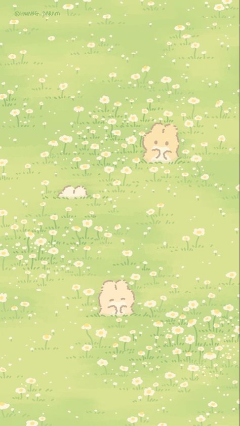 Cute Wallpapers Bunny, Wallpapers Bunny, Autumn Iphone Wallpaper, Cottagecore Wallpaper, Cocoppa Wallpaper, Iphone Wallpaper Kawaii, Bunny Wallpaper, Drawing Wallpaper, Soft Wallpaper