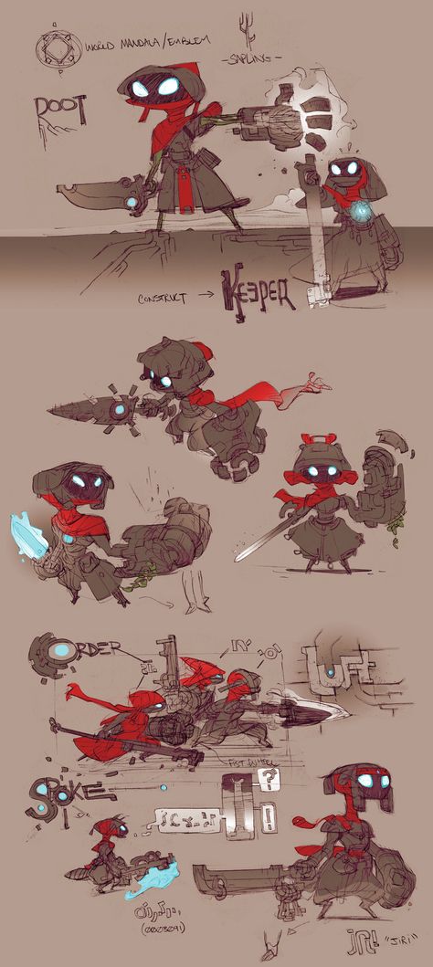 ArtStation - Hob Player Character, Paul Richards Hob Game Concept Art, Platformer Character, Paul Richards, Conceptual Artwork, Realistic Eyes, Character Design Cartoon, Realistic Rose, Practice Makes Perfect, Character Design Sketches