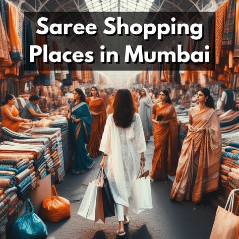 Where to Buy Sarees in Mumbai: Hidden Gems and Popular Picks Travel In Saree, Mumbai Shopping, Places In Mumbai, Shopping In Mumbai, Saree Style, Designer Pieces, Shopping Places, Saree Shopping, Saree Styles