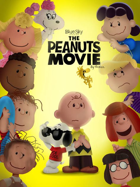 The Peanuts Movie (Fan Made Poster) by https://www.deviantart.com/justsomepainter11 on @DeviantArt Snoopy Friday, Charlie Brown Quotes, Peanuts Movie, Dog Movies, Peanuts Characters, Joe Cool, Snoopy Quotes, Charlie Brown Peanuts, Movie Wallpapers