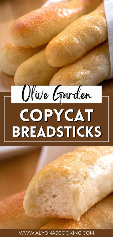 These Olive Garden Copycat Breadsticks are easy to make and taste just as good as the original you get at the restaurant. If you love eating bread with your pasta dishes, these breadsticks are a perfect choice. Making your own dough may be stressful, but I can assure you that this is super easy to make! Fazolis Breadsticks Copycat, Olive Garden Breadstick Recipe, Copycat Breadsticks, Olive Garden Breadstick, Breadstick Recipe, Olive Garden Breadsticks, Breadsticks Recipe, Olive Garden Copycat, Homemade Buns