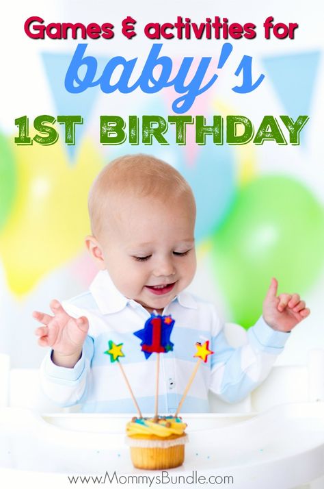 So many FUN games to play! Celebrate baby's first birthday with these practical party ideas baby will love! Games To Play At One Year Old Birthday, 1st Birthday Activities For Babies, Games For 1st Birthday Party, 1st Birthday Games Party Activities, Baby Birthday Activities, 1st Birthday Activities, First Birthday Party Games, First Birthday Activities, Baby Birthday Games