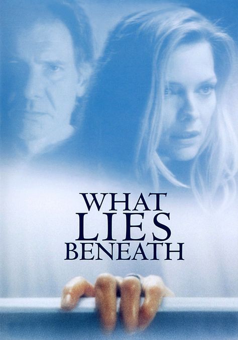 Michelle Pfeiffer, Harrison Ford - 'What Lies Beneath', filmed in the late '90's, released in 2000. Robert Zemeckis, Miranda Otto, Creepy Movies, Clark Gregg, Movies Worth Watching, What Lies Beneath, Michelle Pfeiffer, Movie Time, Best Horrors