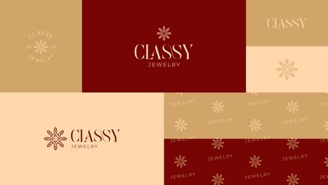 Classy jewelry logo & branding. on Behance Minimalistic Jewelry, Jewelry Logo Design, Pearl Jewels, Jewelry Logo, Classy Jewelry, Minimalist Jewelry, Jewelry Branding, Open House, Every Woman