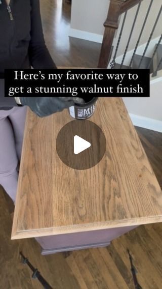 Carissa Marcheschi | Furniture Flipping on Instagram: "➡️ If you’ve ever wanted to get a beautiful deep walnut color on your wood piece without using strong smelling, messy stain, you have to try this method. It’s very user friendly, perfect for beginners, and there’s no stinky chemicals or mess involved. (You might notice I don’t even have plastic on my floor and that’s bc I was 1) lazy and 2) I know there’s no danger of ruining my finished floors with milk paint!) Also, this shade is exactly the same as my Jacobean floors! However, if you’re a beginner and you don’t have walnut floors 🤣 go ahead and lay down some plastic or cardboard for protection.  All I did was mix up an extra thin paint wash, brush it on, and wipe off the excess with a tshirt cloth. You can repeat as many times as n Jacobean Floors, Minwax Jacobean Stain, Jacobean Stain, Paint Wash, Furniture Flipping, Walnut Floors, Eco Friendly Paint, Non Toxic Paint, Wash Brush