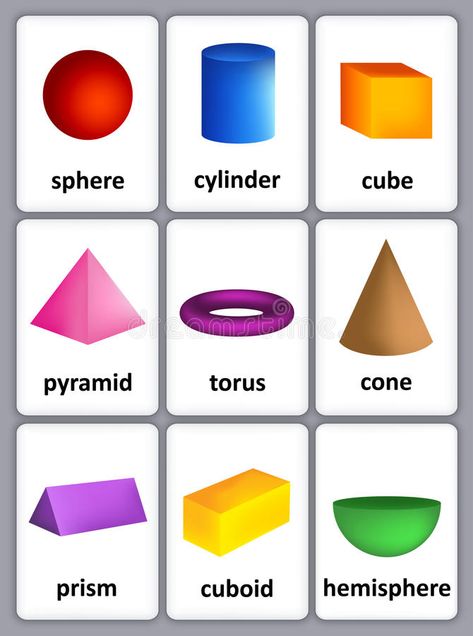 3d Shapes Names, 3d Shapes Kindergarten, 3d Shapes Activities, 3d Shapes Worksheets, Shapes Worksheet Kindergarten, Shapes Flashcards, Shapes Kindergarten, Shape Names, Free Kindergarten Worksheets