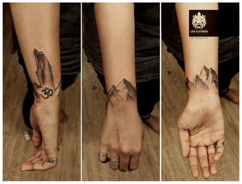 #mountain #kinner #kailash #peak #wristtattoo #tattoo #leotattoos #matunga #Mumbai #India Kailash Tattoo, Kinner Kailash, Matunga Mumbai, Conceptual Tattoo, Mountain Design, Hand Tattoos For Guys, Wolf Tattoos, Mountain Designs, Mumbai India