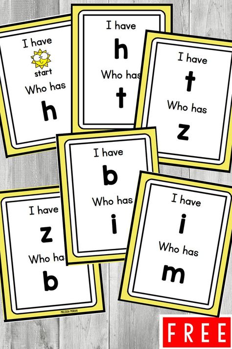 Letter Practice Preschool, Alphabet Games For Kindergarten, Nonsense Word Games, Letter Identification Games, Letter Sounds Kindergarten, Letter Identification Activities, Kindergarten Small Groups, Small Group Reading Activities, Kindergarten Letters